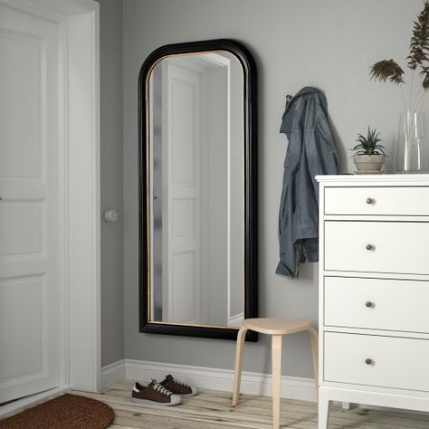 ALMAROD, mirror, 75x170 cm, 004.591.35 - IKEA Cyprus Ikea France, Lacquered Mirror, Ikea Canada, Ikea Mirror, Mirror Wall Bedroom, Ikea Store, Free Mirror, Traditional Mirrors, Arched Mirror