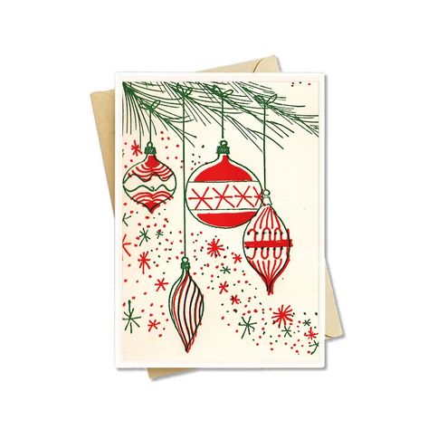 VINTAGE CHRISTMAS CARDS Set of 8 Cards W/ Envelopes Blank | Etsy Christmas Sketch, Retro Vintage Christmas, Ornament Card, Christmas Card Art, Watercolor Christmas Cards, 수채화 그림, Diy Christmas Cards, Holiday Postcards, Christmas Card Design