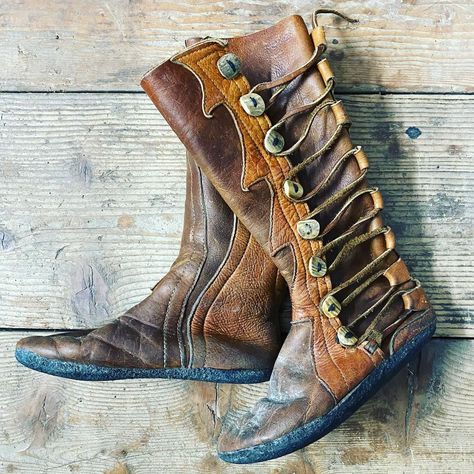 Smokestack Vintage on Instagram: “Footloose Buffalo leather moccasin boots.” Moccasin Boots, Leather Moccasins, Buffalo Leather, Dr. Martens Boots, Dr. Martens, Moccasins, Wedge Boot, Cowboy Boots, Combat Boots