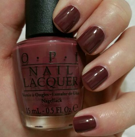 OPI scores a goal Opi Brown Red Nail Polish, Brown Red Nail Polish, Barb Nails, Bronze Autumn, Opi Nail Polish Colors, Plum Nails, Brown Nail Polish, Opi Nail Colors, Cute Pink Nails