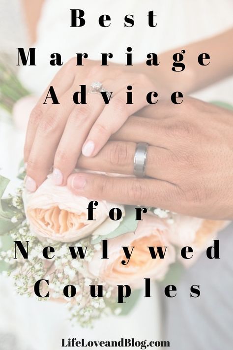 Being a newlywed can be very tough.  It's a big transition from dating to being married.  This posts gives our best newlywed marriage advice learned from years of being married.  #marriage #newlywed #marriageadvice Marriage Challenge, Marriage Struggles, Advice For Newlyweds, Relationship Posts, Best Marriage Advice, Strong Marriage, Marriage Goals, Healthy Marriage, Marriage Counseling