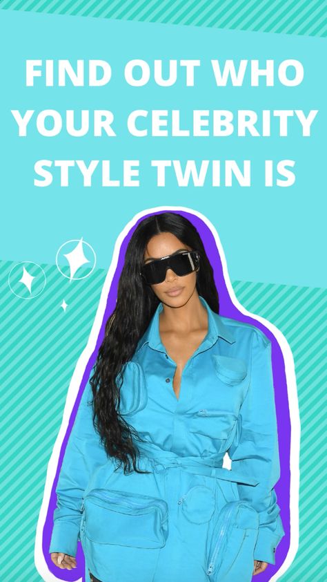 We’ve compiled a quiz that will let you know your celebrity style twin so you know just who to look to for inspiration the next time you feel like you’re on the cusp of a fashion faux pas! #kimkardashian #quiz #fun #style #fashion Skin Tone Quiz, What Celebrity Do I Look Like Quiz, Which Celebrity Shares Your Birthday, What Taylor Swift Album Are You Quiz, Which Song Was Written About You Quiz, Celebrity Twins, Play Quiz, Celebrity Quizzes, Celebrity Style Inspiration