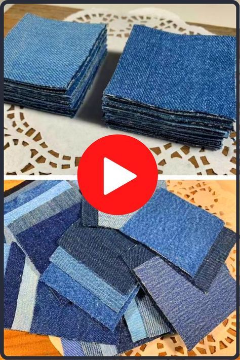 Återvinna Jeans, Diy Jeans Crafts, Jeans Crafts, Denim Bag Patterns, Denim Bag Diy, Denim Crafts Diy, Diy Jeans, Tote Bag Tutorial, Blue Jeans Crafts