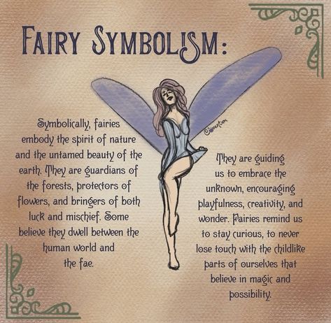 Spiritual Meaning Of Fairies, Pixie Vs Fairy, How To Become A Fairy, Fairycore Quotes, Fairy Tips, Fairy Meaning, Faerie Tattoo, Fairy Spells, Fairies Mythology