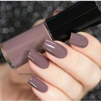 Neutral Nail Polish Colors, Nail Paint Shades, Bentuk Alis, Makeup Morphe, Manicure Gel, Easy Nails, Nail Colours, Anarkali Kurta, Trendy Nail