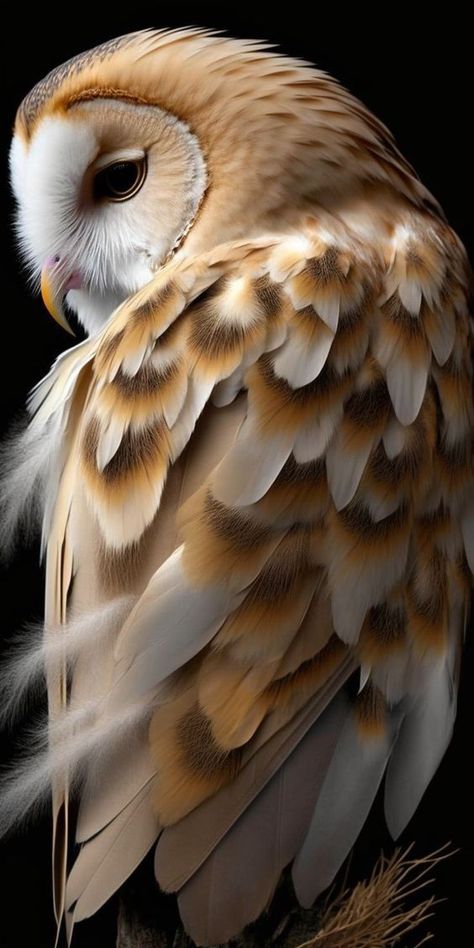 ~ It's a Colorful Life ~ Barn Owls, Owl Wallpaper Backgrounds, Barn Owl Photography, Boring Background, Striking Eyes, Winged Animals, Barn Owl Art, Owl Designs, Owl Photography