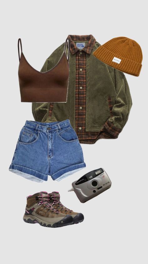 #outfitinspo #vibes #granolagirl #outdoors #hiking #camping #colorado #granola Camping Colorado, Colorado Outfits, Downtown Outfits, Earthy Outfits, Easy Trendy Outfits, Cute Everyday Outfits, Mom Outfits, Casual Style Outfits, Lookbook Outfits