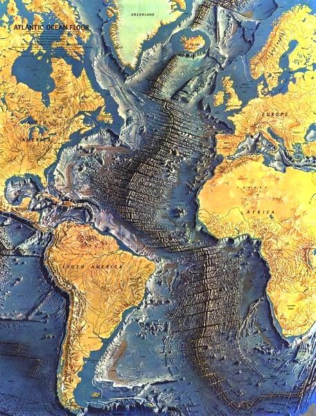 World Geography Map, Electric Universe, Topography Map, Geography Map, Earth Map, Ocean Floor, Plate Tectonics, Ocean Pictures, World Geography