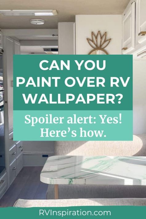 Rv Wallpaper, Paint Rv, Rv Inspiration, Rv Dreams, Camper Organization, Rv Makeover, Diy Rv, Rv Renovations, Camper Renovation