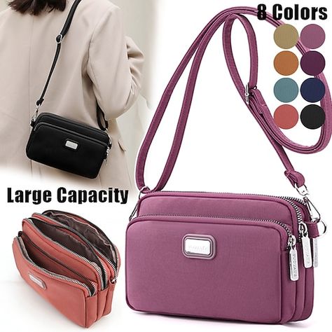 Crossbags Women, Crossbody Bag Pattern Free, Adidas Duffle Bag, Cheap Crossbody Bags, Small Drawstring Bag, Latest Handbags, Bag Pattern Free, Rose Violette, Cheap Handbags