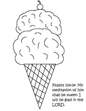 Ice Cream Cone Coloring Pages Sweet Song Lyrics, Ice Cream Bulletin Board, Ice Cream Coloring, Summer Lesson, Ice Cream Sunday, Ice Cream Crafts, Bible Basics, Ice Cream Coloring Pages, Children Church