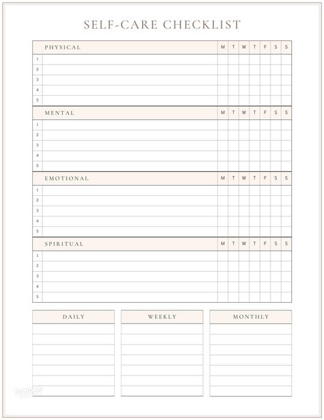 SELF CARE CHECKLIST | Gallery posted by Alexis 🍋 | Lemon8 Self Care Template, Self Care Worksheets, About Me Activities, Life Binder, Planner Templates, Planner Pages, Self Improvement Tips, Make Time, Journal Planner