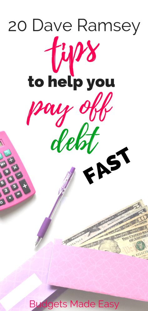 Dave Ramsey Money Saving Tips, Pay Off Loans Fast Tips, How To Payoff Debt Fast, Accelerated Weekly Payments, Budgeting To Pay Off Debt, Snowball Credit Card Debt Payoff, Tips To Pay Off Debt, How To Become Debt Free Fast, Budget To Pay Off Debt