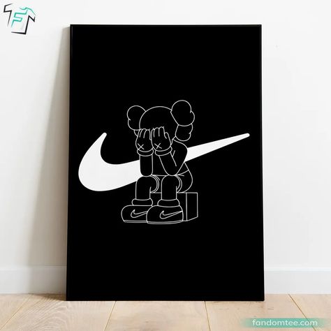 Trending Black Kaws Poster Unframed Minimalist Hypebeast Kaws Figure Wall Art for Home Decor Minimalist Hypebeast, Black Kaws, Kaws Poster, Film Buff, Art For Home Decor, Wall Art For Home, Home Art, Best Gifts, Geek Stuff