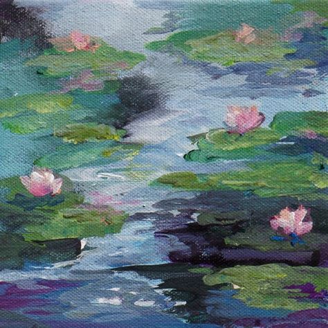 Find Purpose, Pond Painting, Monet Art, Work Flow, Purpose In Life, Oil Pastel Art, Cute Paintings, Impressionism Painting, Natural Art