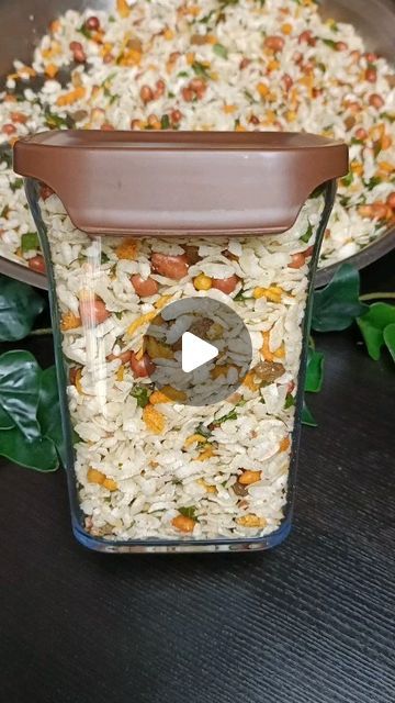 Mixture Recipe Indian, Poha Mixture Recipe, Homemade Namkeen Recipe, Poha Namkeen Recipe, Poha Recipes Indian, Poha Snacks Recipe, How To Make Poha Recipe, Easy Chaat Recipes, Poha Chivda Recipe