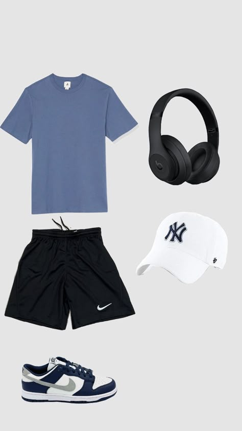 Sporty Boy Outfits, Hooper Outfit, Basketball Fits, Michael Franti, Sporty Casual Outfits, Sporty Outfits Men, Guys Fashion Casual, Outfits Sporty, Skater Outfits