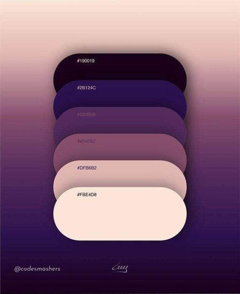 Beautiful and harmonious color gradations | Website color palette, Color palette challenge, Color palette design . #Company_Color_Palette #Satyr_Bard #Green_And_Purple_Color_Palette #Bard_Dnd