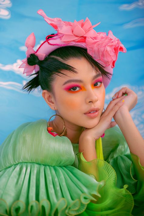 Floral Makeup Editorial, Girly Editorial Photoshoot, Sis Photoshoot, Candy Editorial, Cactus Juice, Drag Make-up, Fashion Photography Art, Creative Photoshoot Ideas, Photographie Portrait Inspiration