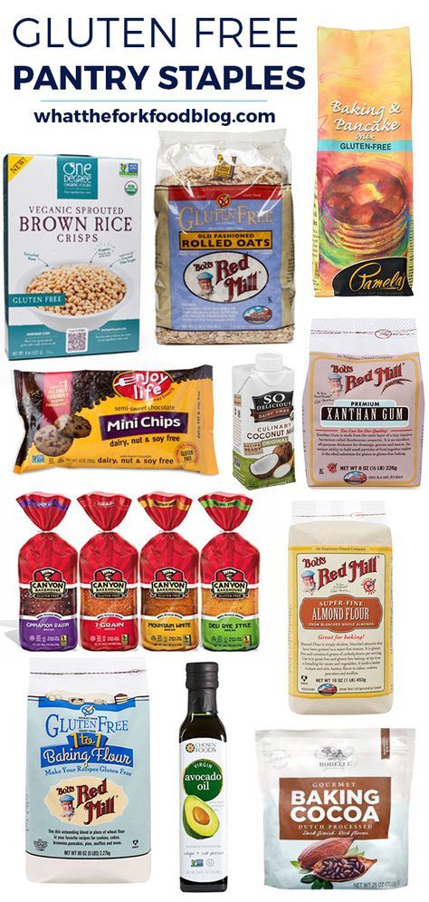 A complete and thorough list of my gluten free pantry staples to help guide in stocking your kitchen. From @whattheforkblog | whattheforkfoodblog.com | gluten free baking | gluten free cooking | gluten free ingredients | gluten free recipes Snacks Pantry, Gluten Free Pantry, Free Pantry, Gluten Free Info, Cookies Gluten Free, Going Gluten Free, Gluten Free Living, Gluten Free Eating, Pantry Staples