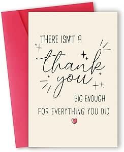 Funny Thank You Card, Thank You Card for Men Women, Thank You Gifts Card for Teacher Boss, Happy Appreciation Card for Him Her Thank You Cards Diy, Funny Thank You Cards, Funny Thank You, Swim Gifts, Appreciation Cards, Teacher Cards, Thank You Gifts, Teacher Appreciation, Diy Cards