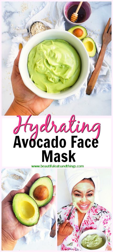 Get glowing skin with this amazing DIY Hydrating Avocado Face Mask! It’s made with simple ingredients that can be found right in your kitchen. DIY Green Face Mask. #avocadomask #facemask #diyfacemask #selfcare beautifuleatsandthings.com Avacado Face Mask, Acne Peel, Avocado Mask, Avocado Face Mask, Green Face Mask, Homemade Facial Mask, Hydrating Face Mask, Diy Acne, Natural Face Mask