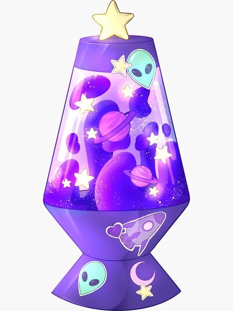 "Galaxy Aesthetic Lava Lamp" Sticker by averiillustrate | Redbubble Aesthetic Lava Lamp, Lava Lamp Aesthetic, Galaxy Aesthetic, Frog Tattoos, Art Drawings Sketches Pencil, Pretty Room, Eye Drawing, Art Drawings Sketches, Fantasy Creatures