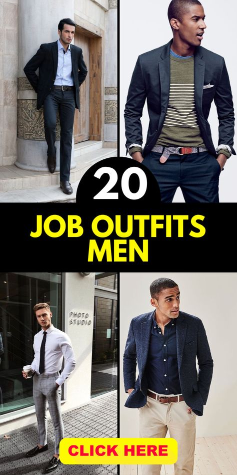 Sales Rep Outfit Men, Men’s Work Suits, Man Interview Outfit, Men’s Wear For Interview, Men’s Job Interview Outfit, Men Interview Outfit Casual, Mens Professional Outfits Work Attire, Mens Business Casual Fall Work Outfits, Bank Outfits Work Men