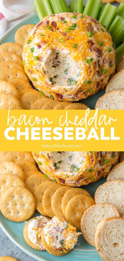 Bacon Cheddar Cheese Ball Recipes, Finger Foods Halloween Party, Cheese Ball No Nuts Recipes, Fall Cheese Ball Recipes, Bacon Cheddar Cheese Ball, Fall Cheese Ball, Bacon Cheeseball, Bacon Ranch Cheeseball, Ranch Cheeseball