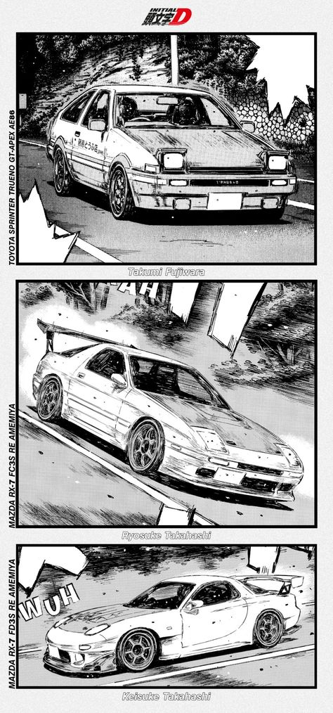 Car Blueprint Wallpaper, Initial D Comic, Initial D Painting, Tokyo Drift Drawing, Japanese Car Aesthetic Wallpaper, Initial D Drawing, Initial D Wallpapers Iphone, Ae86 Drawing, Wangan Midnight Wallpaper