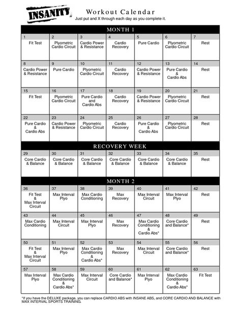 Insanity Workout Calendar - PDF by ujacks Insanity Workout Calendar, Insanity Workout Schedule, Insanity Max 30, Shaun T, 2 Week Diet, Insanity Workout, Workout Calendar, Get Ripped, Workout Schedule