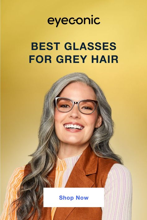 Rocking some silver tresses? Here are the best glasses for your glorious. Use your vision benefits to shop and save up to $220 on eyewear and contacts. Free shipping and returns on all orders. Style featured: Anne Klein AK5098 Grey Hair And Glasses, Grey Hair, Silver Hair, How To Find, Anne Klein, Benefits, Grey, Hair, Silver