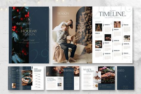 Christmas Holidays Brochure Template Christmas Ad, Holidays Christmas, Brochure Template, Christmas Holidays, Holiday Season, Holidays, Festival, Hotel, Christmas