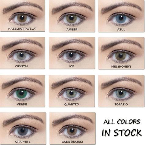 Quartz Prescription Contact Lenses - Unicoeye Contact Lenses For Brown Eyes, Prescription Contact Lenses, Eye Lens Colour, Natural Eye Makeup Tutorial, Colored Eye Contacts, Light Blue Eyes, Aqua Eyes, Lenses Eye, Colored Contact Lenses