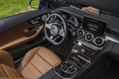 Mercedes C Class Interior, Benz Coupe, Mercedes C250, Mercedes C300, Mercedes A Class, Mercedes Benz C300, Kid Friendly Travel Destinations, Brown Interior, Kid Friendly Trips