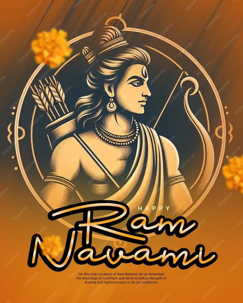 Premium PSD | Shri ram navami happy ram navami social media post template banner Ram Navmi Post, Ramnavami Images, Ram Navmi Images, Ram Navami Post, Ram Navmi Wishes, Happy Ram Navami Images, Shri Ram Navami, Happy Ram Navmi, Ram Navami Images