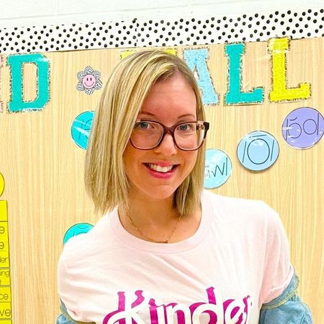 Barbie Teacher Shirt, List Of Things I Love, Teacher Barbie, Teacher Ootd, Shop Skirt, Sound Wall, Wall Words, Kindergarten Teacher Shirts, Barbie Costume