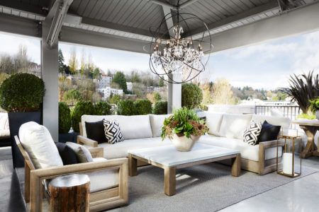 Roxy Sowlaty, Restoration Hardware Outdoor Furniture, Rh Outdoor, Restoration Hardware Outdoor, Floating Staircase, Rooftop Garden, Architecture Exterior, Backyards, Restoration Hardware