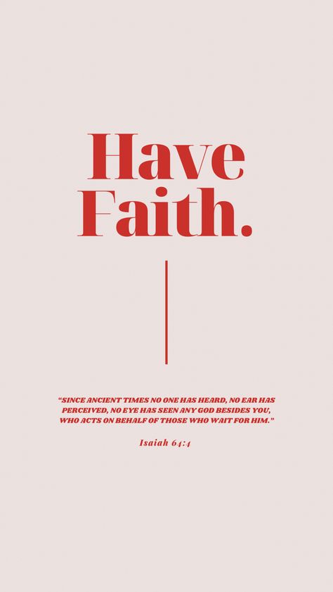 Sometimes we just need to be reminded to have faith in the waiting. Have Faith Wallpaper, Jesus Return, Christian Motivation, Jesus Is Life, Bible Verses Quotes Inspirational, Bible Quotes Prayer, Favorite Bible Verses, Christian Quotes Inspirational, God First