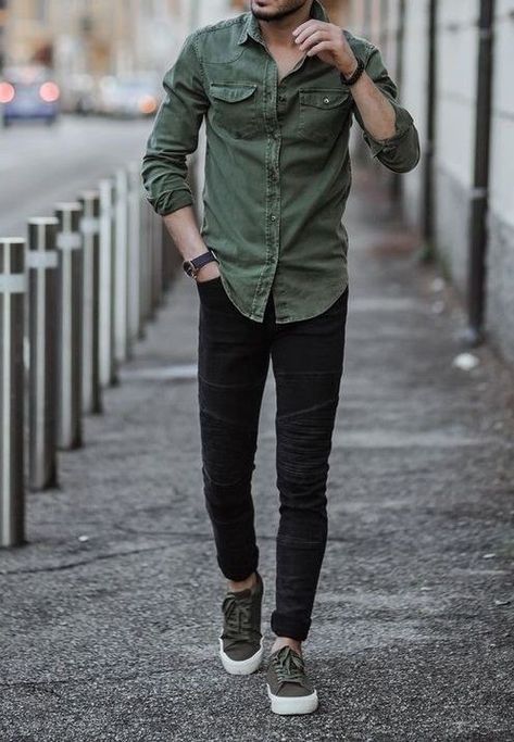 Mens Fall Outfits, Mens Dress Outfits, Mens Smart Casual Outfits, Mens Business Casual Outfits, Vans Converse, Mens Casual Outfits Summer, Men Fashion Casual Shirts, Dress Suits For Men, Stylish Men Casual