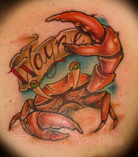 Heikegani Tattoo, Crab Tattoos, Unbreakable Tattoo, Banner Tattoo, Claw Tattoo, Liberty Tattoo, Pinup Tattoo, Temple Tattoo, Island Tattoo