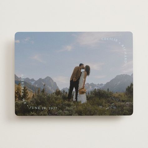 soft morning Save The Date Cards by Leia Matt | Minted Timeless Wedding Invitations, Elopement Announcement, Cards Simple, Mint Wedding, Etsy Wedding Invitations, Photo Wedding Invitations, Save The Date Postcards, Save The Date Magnets, Date Cards