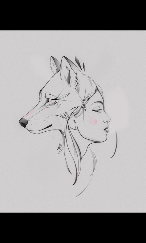 Tattoo Ideas Female Thigh, Simple Wolf Tattoo, Husky Tattoo, Wolf Tattoos For Women, Small Wolf Tattoo, Wolf Sketch, Wolf Tattoo Design, Tattoo Ideas Female, Wolf Drawing