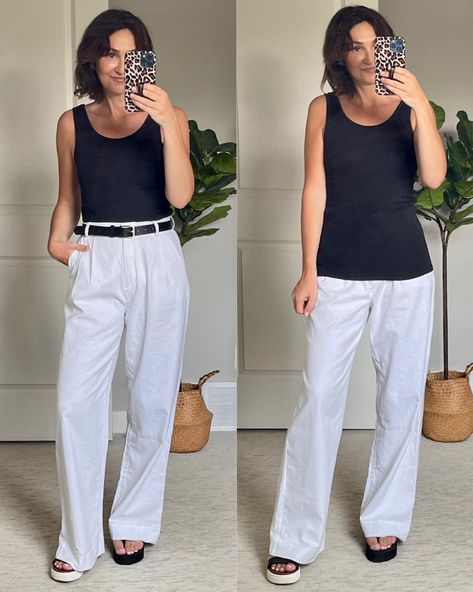 Shop Linen-Blend Tailored Wide Leg Pant and other curated products on LTK, the easiest way to shop everything from your favorite creators. Business Casual Outfit Ideas, Summer Workwear, Business Casual Outfit, Casual Outfit Ideas, White Linen Pants, Trendy Fashion Tops, Lightweight Pants, Wide Leg Pant, Business Casual Outfits