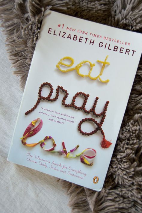 Eat Pray Love Aesthetic, Eat Pray Love Book, Eat Pray Love Movie, Eat Love Pray, Bratz Art, Cosy Nook, Must Read Book, Self Love Books, Books 2024