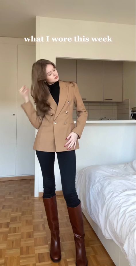 Outfit Ideas For School, Outfit Ideas Winter, Classy Winter Outfits, Winter Outfit Ideas, Stil Elegant, Elegante Casual, Classy Work Outfits, Stylish Work Outfits, 가을 패션