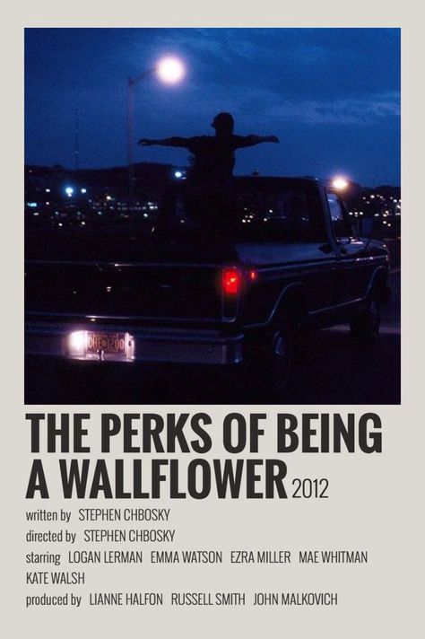 Wallflower Movie, Perks Of Being A Wallflower Quotes, Wallflower Quotes, Film Polaroid, Posters Minimalist, The Perks Of Being, Indie Film, Iconic Movie Posters, 2012 Movie