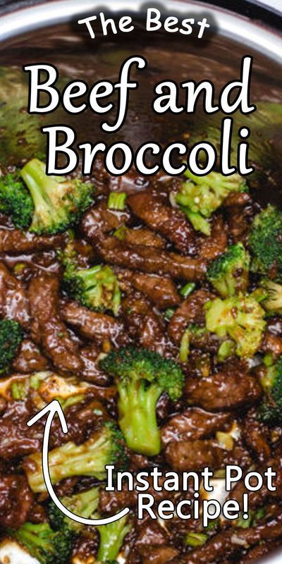 Instant Pot Beef And Broccoli, Beef With Broccoli Recipe, Instant Pot Pasta Recipe, Instant Pot Recipe, Pot Recipes Easy, Beef And Broccoli, Salad Pasta, Best Instant Pot Recipe, Instant Recipes