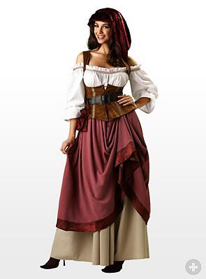 Medieval Dress Peasant, Wench Costume, Gaun Abad Pertengahan, Medieval Dress, Women's Costumes, Historical Fashion, Adult Costumes, Costume Design, Costumes For Women