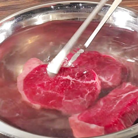 Baking Soda To Tenderize Steak - Easy Meat Tenderizer - Homemade Meat Tenderizer Baking Soda Steak Marinade, Best Meat Tenderizer Steak Marinades, Baking Soda For Tenderizing Meat, How To Tenderize Tough Steak, Tenderizing Meat With Baking Powder, Baking Soda Tenderizer Meat, How To Tenderize Cheap Steak, Baking Soda On Meat, Baking Soda On Steak